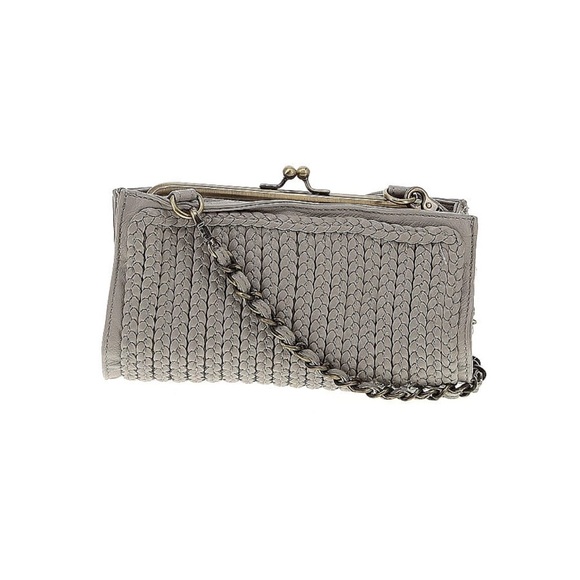 Anthropologie Handbags - Anthropologie Leather Chain Crossbody